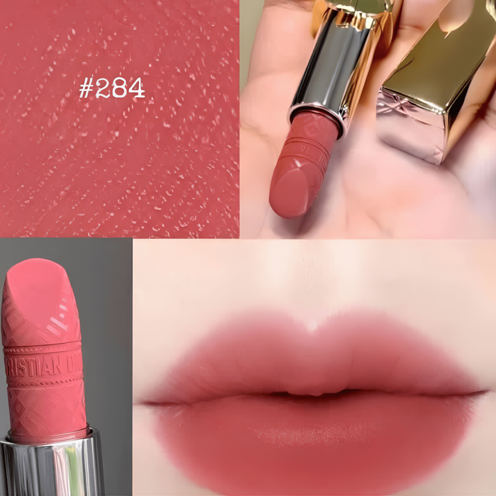 Rouge Dior 284 Rose Bavarde Velvet 